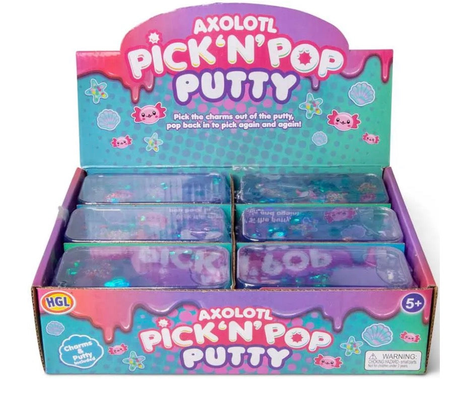 Axolotl Pick n Pop Putty