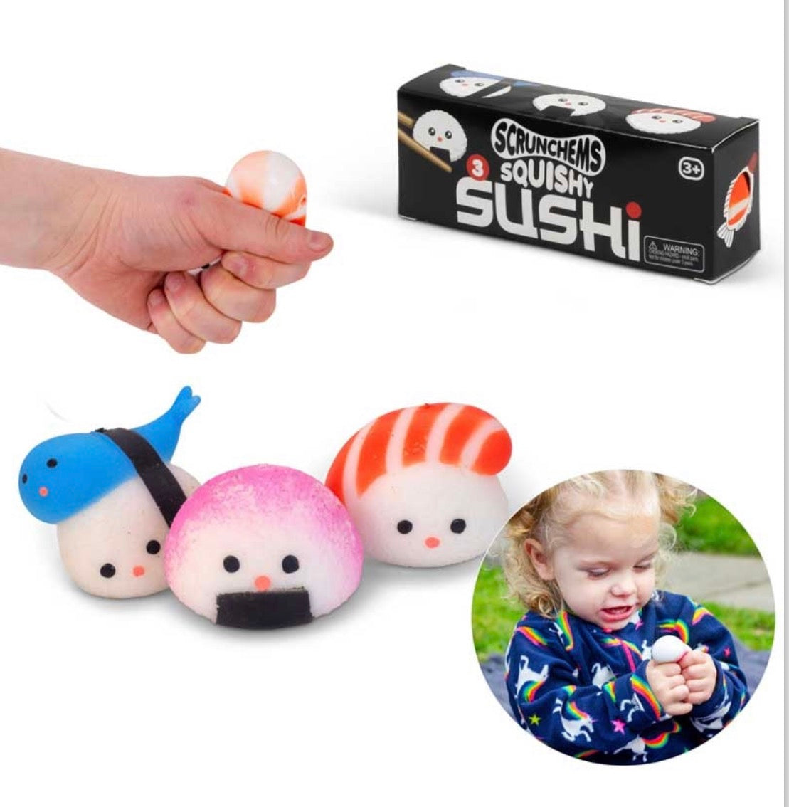 Scrunchems Squishy Sushi