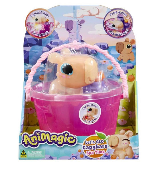 Animagic Lets Glo Capybara Spa Time