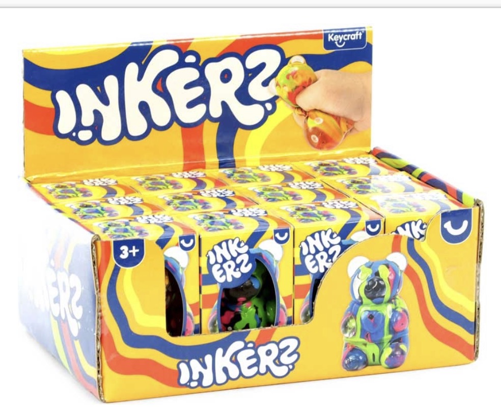 Inkerz Teddy Bear Paint Sensory Toy Assorted