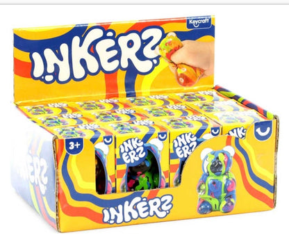 Inkerz Teddy Bear Paint Sensory Toy Assorted