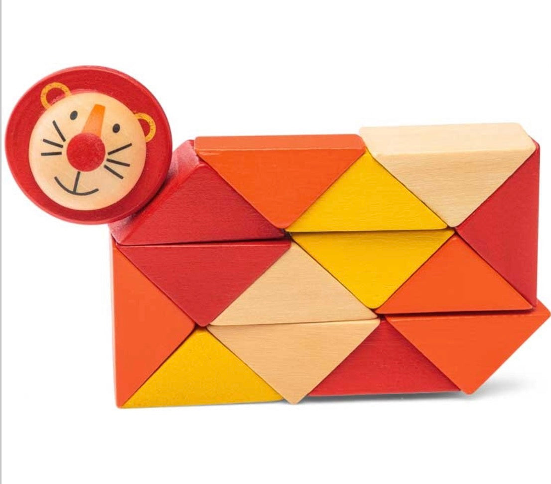 Wooden Twisty Animal Toy
