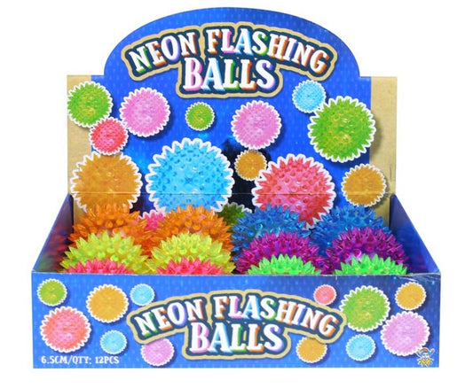 Neon Flashing Spikey Ball