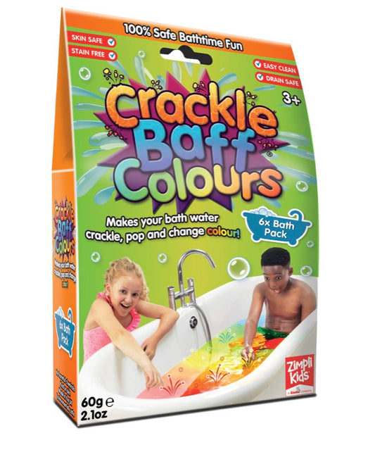 Crackle Baff Colours 6 pack