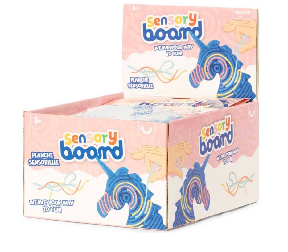 Sensory Board Unicorn Toy