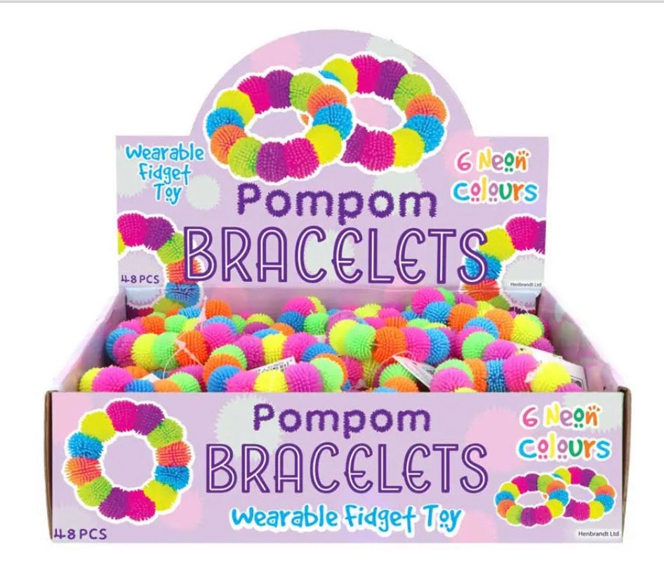 Pompom Bracelets