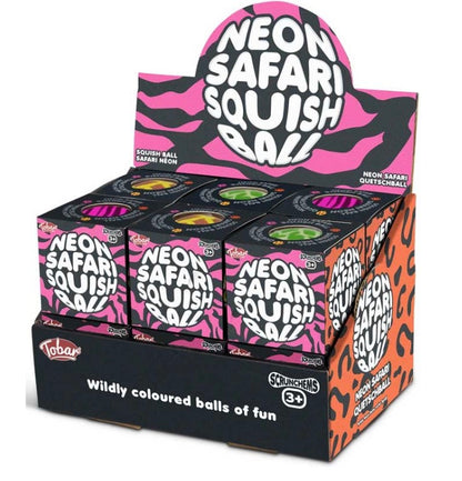 Neon Safari Squish Ball