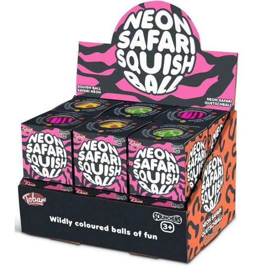 Neon Safari Squish Ball