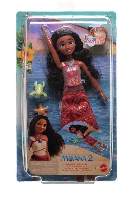 Disney Moana 2 Swimming Tautai Moana Doll