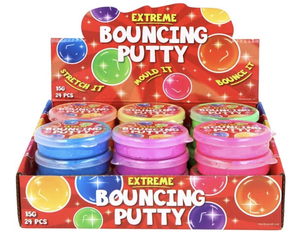 Bouncing putty