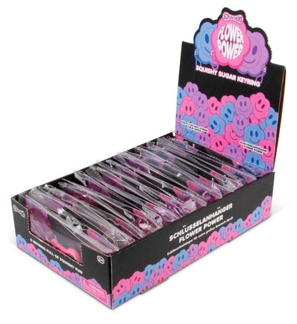 Scrunchems flower power keychain assorted