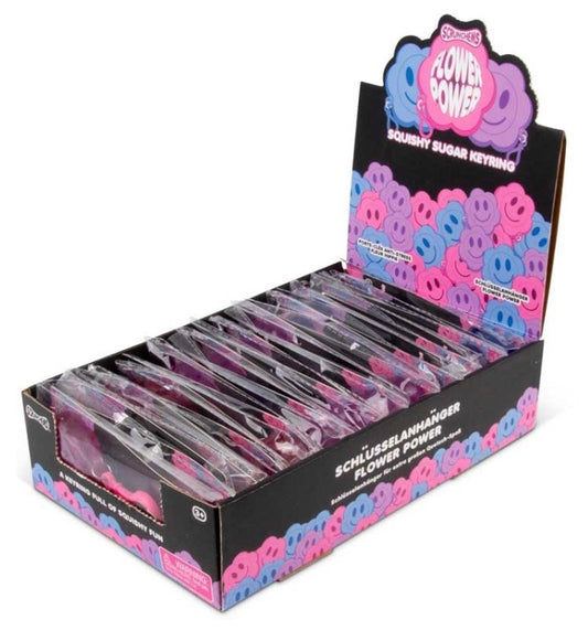 Scrunchems flower power keychain assorted