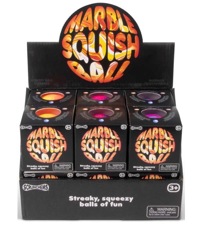Scrunchems Marble Squish Ball assorted