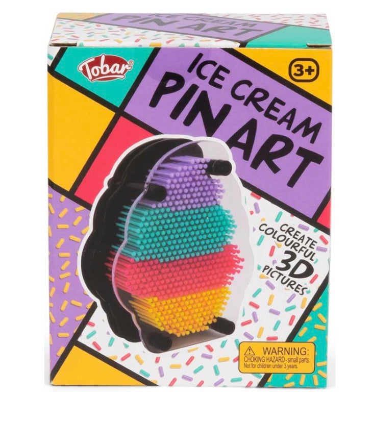Ice Cream Pin Art Toy