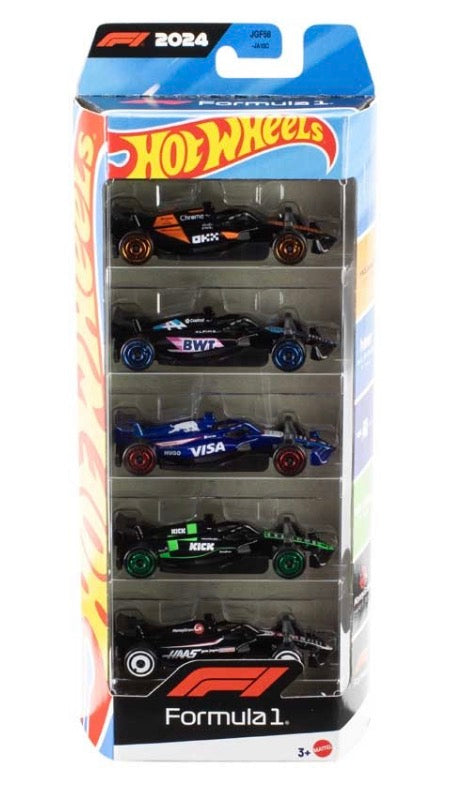 Hot Wheels Basic Race Team 5 Car Pack