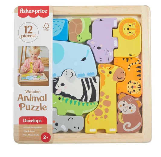 Fisher Price Wooden Animal Puzzle