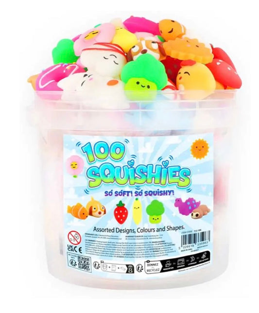 100 Squishies Bucket