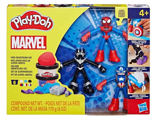 Play Doh Marvel Hero adventure set