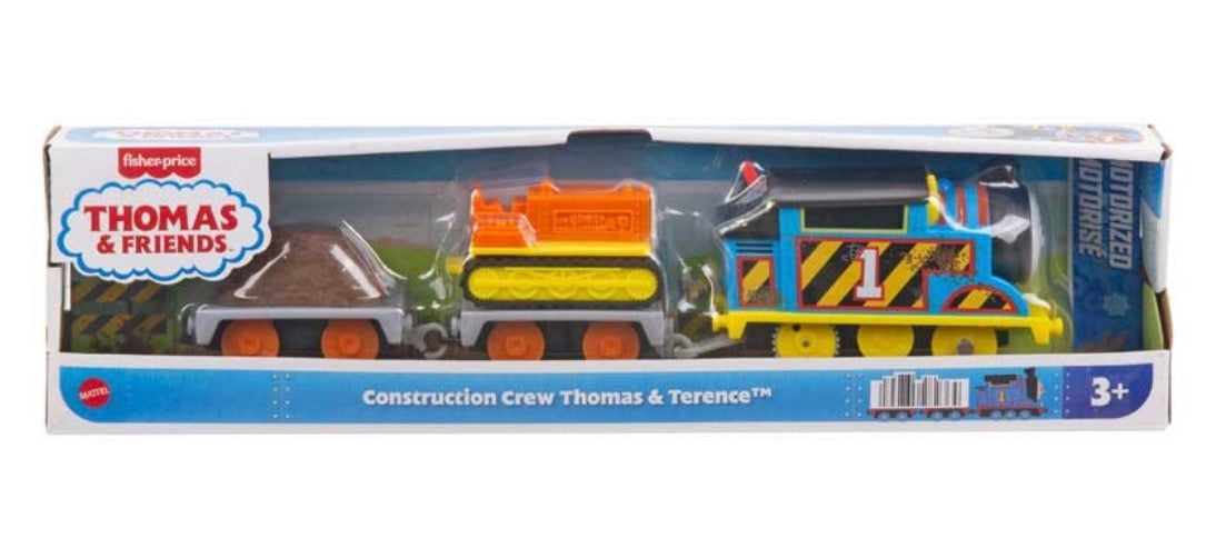 Fisher Price Thomas & Friends Motorized Construction Crew Thomas & Terence
