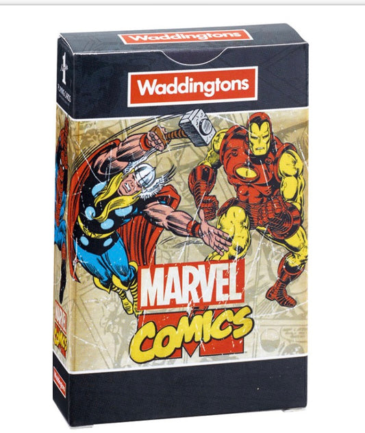 Waddingtons Playing Cards Marvel Comics Retro