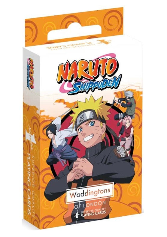 Waddingtons Naruto Playing Cards