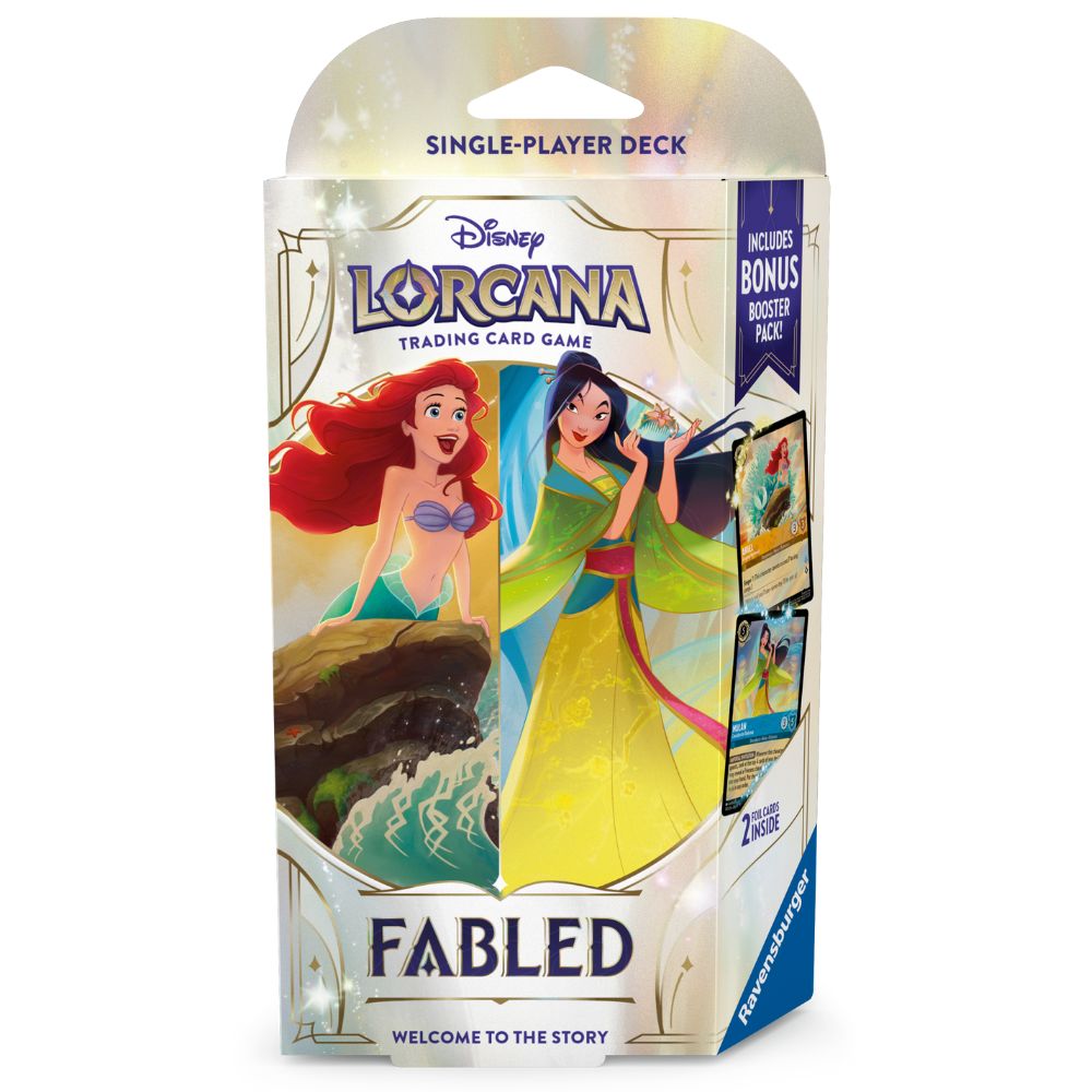 Disney Lorcana - Fabled Starter Deck (Ariel & Mulan)