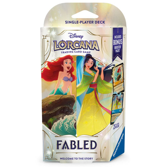 Disney Lorcana - Fabled Starter Deck (Ariel & Mulan)