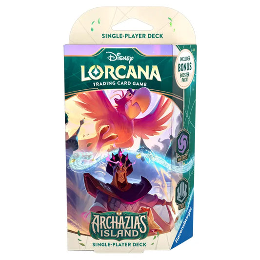 Disney Lorcana - Archazia's Island Starter Deck - Amethyst / Steel